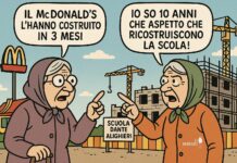 McDonald’s in 3 mesi, la scola in 10 anni: la saggezza de le vecchierelle!