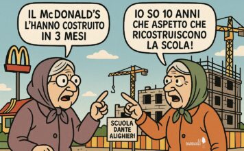 McDonald’s in 3 mesi, la scola in 10 anni: la saggezza de le vecchierelle!