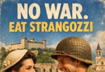 Da Spoleto un grido di pace: No War, eat Strangozzi! No War, eat strangozzi