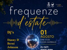 Spoleto si prepara a ricordare Stelvio Gauzzi: il 1° agosto un dj set sotto le stelle in Piazza Garibaldi Locandina dell'evento "Frequenze d'estate": dj set "Spoleto sotto le stelle" in ricordo di Stelvio Gauzzi, 1° agosto ore 21:00 in Piazza Garibaldi a Spoleto, con sfera a specchi, cielo stellato e scorcio della piazza, elenco dei dj e vocalist partecipanti